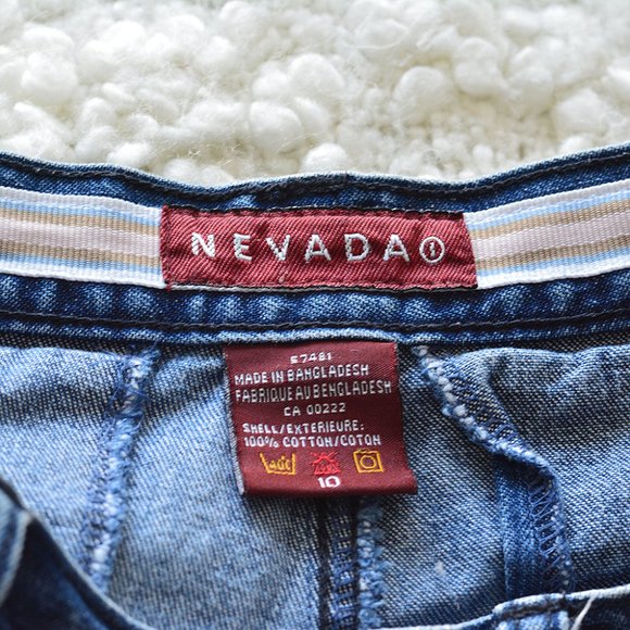 Distressed Pearl Denim Shorts - Picture 4 of 6